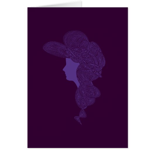 Purple Lady Cards (Front)