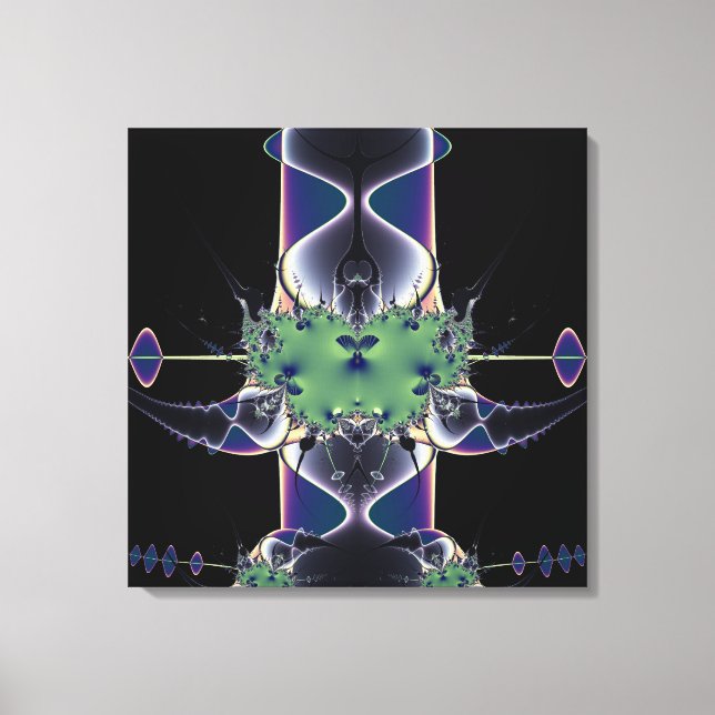 Purple Lamp Canvas Print (Front)