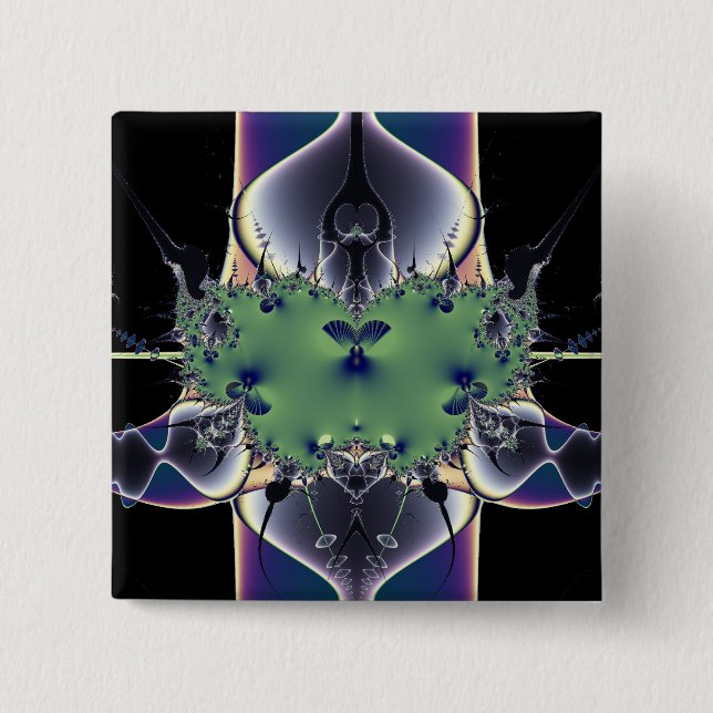 Purple Lamp Pinback Button (Front)