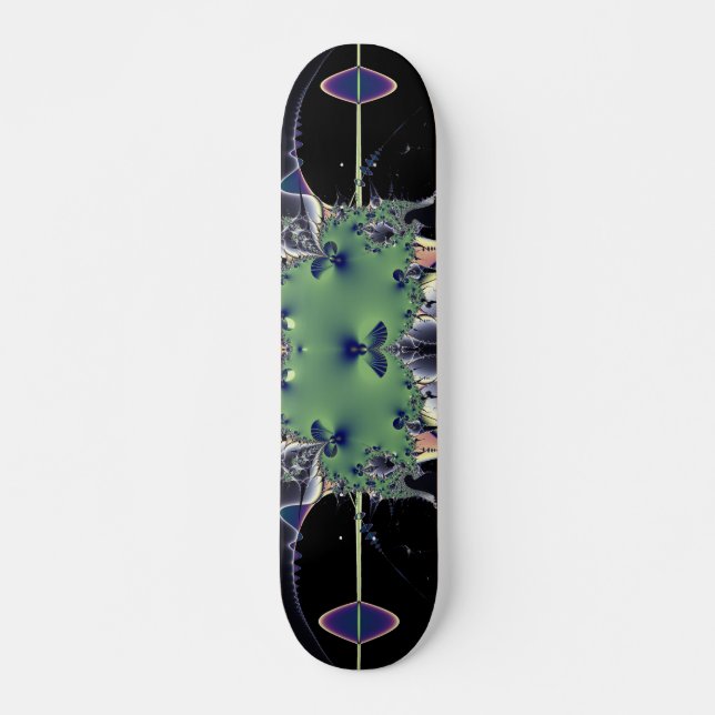 Purple Lamp Skateboard Deck (Front)