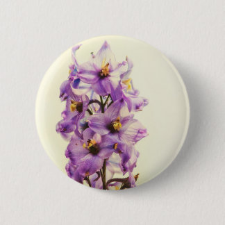 Purple Larkspur Delphinium Button