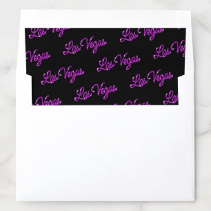 Purple Las Vegas Sparkles Envelope Liner