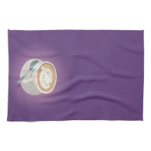 Purple Latte Towel