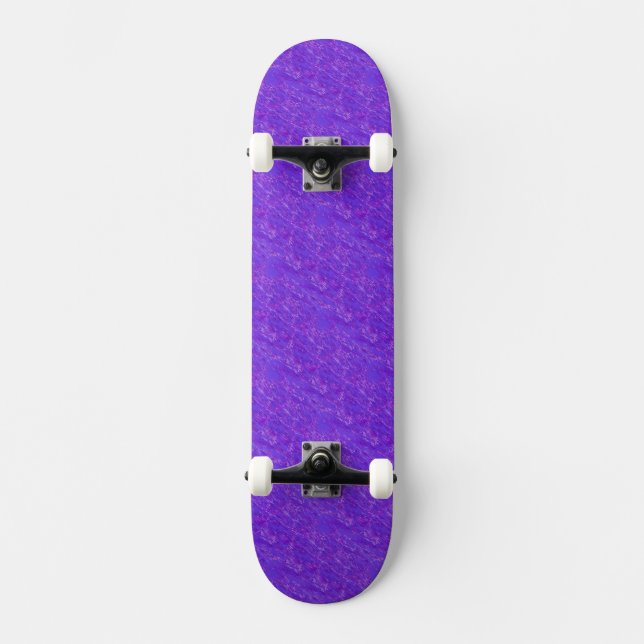 Purple Lava Skateboard Deck (Front)