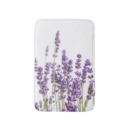 Purple Lavender 1 decor art Bath Mat