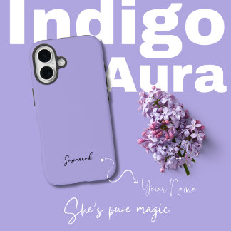 Purple Lavender Aesthetic Lilac iPhone 16 Case