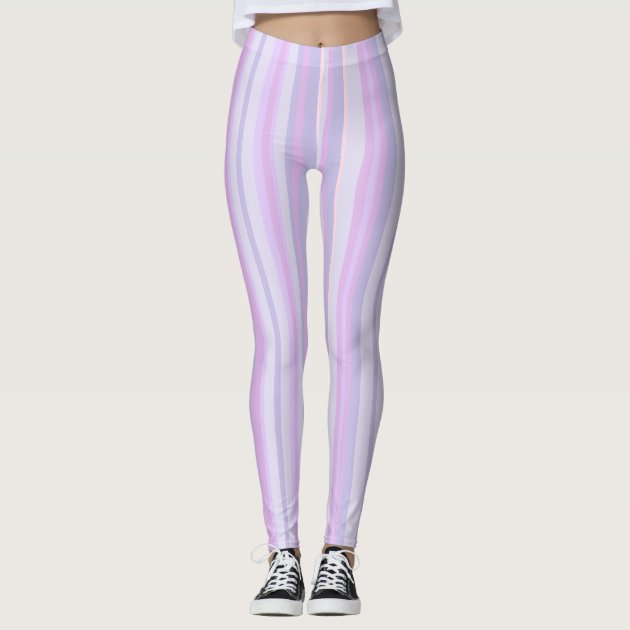 Pink purple hotsell striped leggings