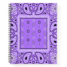 Purple Lavender Bandana Paisley Country Hip Hop Co