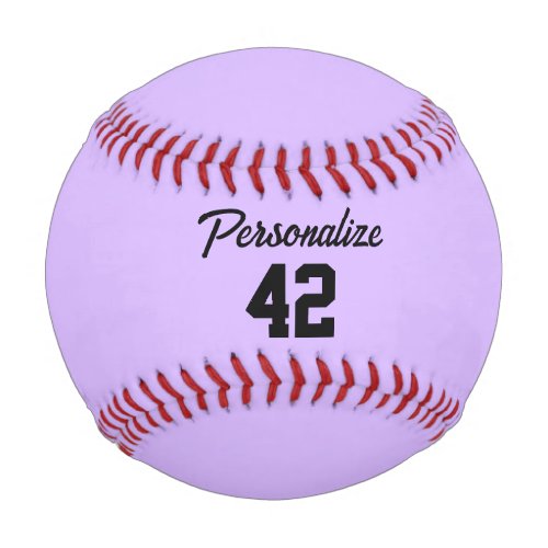 Purple Lavender Baseball