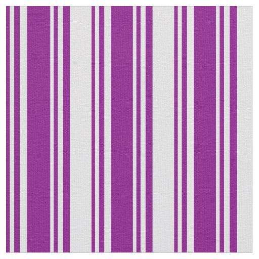 Purple & Lavender Colored Lines Fabric