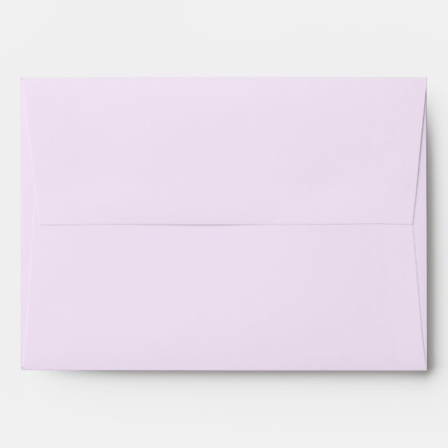 Purple Lavender Envelope (Back (Top Flap))