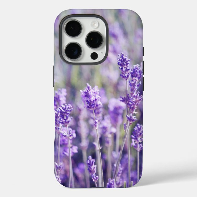 Purple Lavender Field Case-Mate iPhone Case (Back)
