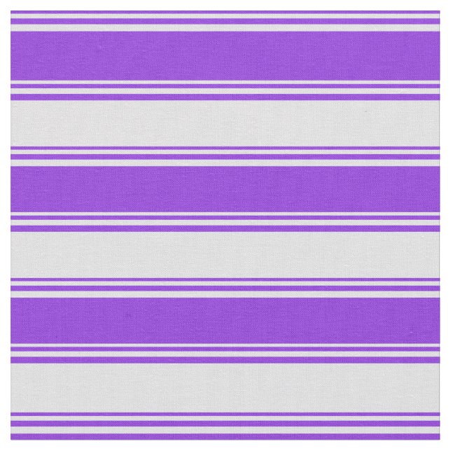 Purple & Lavender Lines/Stripes Pattern Fabric (Close Up)