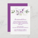 Purple Lavender Plant &amp; Purple Enclosure Card