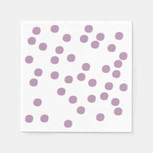 Purple / Lavender Polkadots Napkins