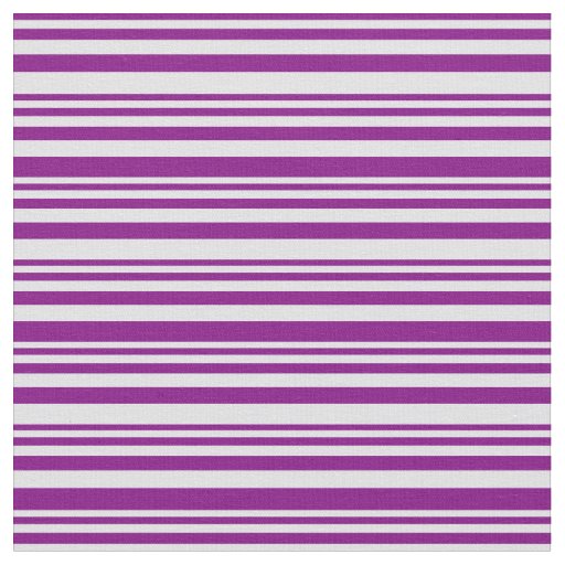 Purple & Lavender Stripes Pattern Fabric