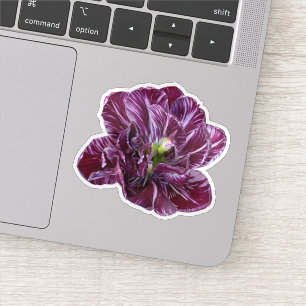 Purple Lavender Tulip Floral Sticker