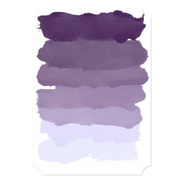 Purple Lavender Watercolor Bachelorette Party Invitation