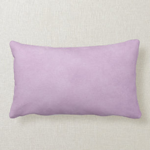 Purple Lavender Watercolor Distressed Vintage Lumbar Pillow