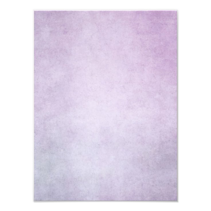 Purple Lavender Watercolor Personalized Background Photo Print | Zazzle