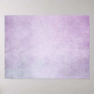 Purple Lavender Watercolor Personalized Background Poster