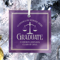 Purple Law School Graduation Christmas