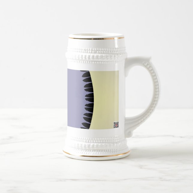 Purple Leaf Beer Stein (Right)