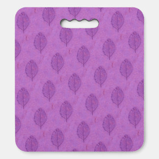 Purple Leaf Fossil Seat Cushion