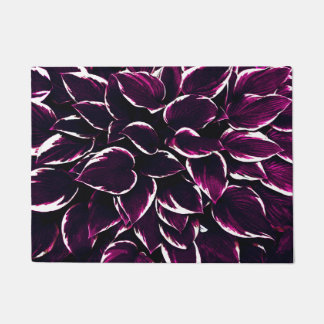Purple Leaf Hosta Doormat