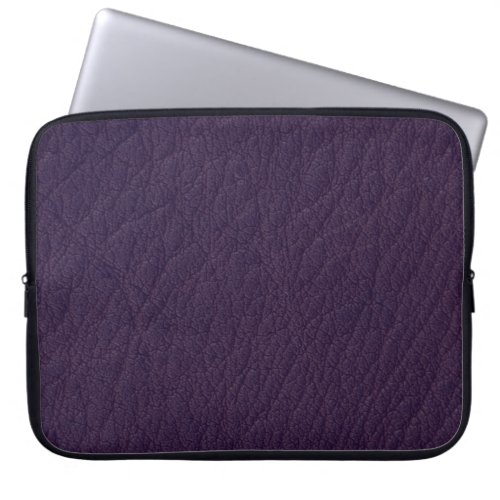 Purple Leather Masculine Rustic Skin Laptop Sleeve