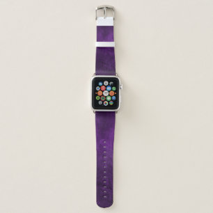 purple leather texture apple watch band