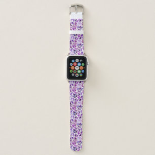 Purple Leaves Apple Watch Band