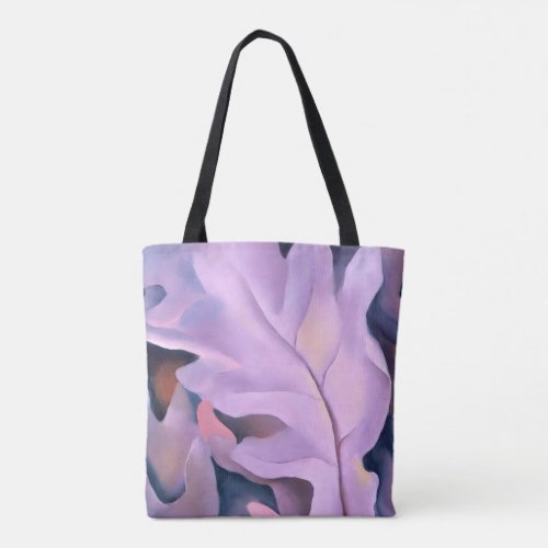 Purple Leaves by Georgia Okeeffe Tote Bag