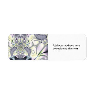 Purple Leaves Label