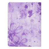 Purple Leaves -  Notebook - Extra Large (Back)