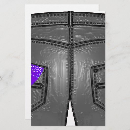 Purple Left Hanky (Front/Back)