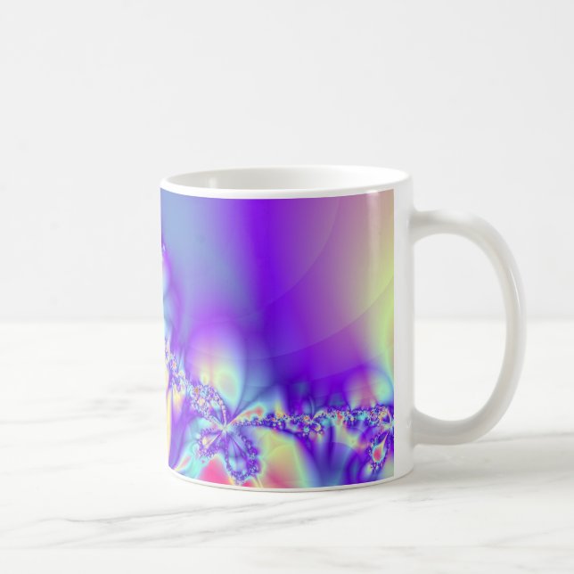 Purple Lei Coffee Mug (Right)