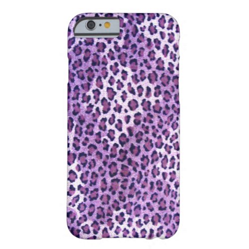 Purple Leopard iPhone 6 case