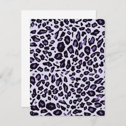Purple leopard print (Front/Back)