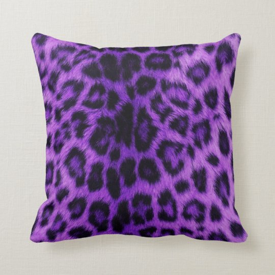 purple leopard pillow pet