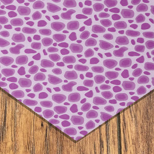 Purple Leopard Skin Print Tissue Paper