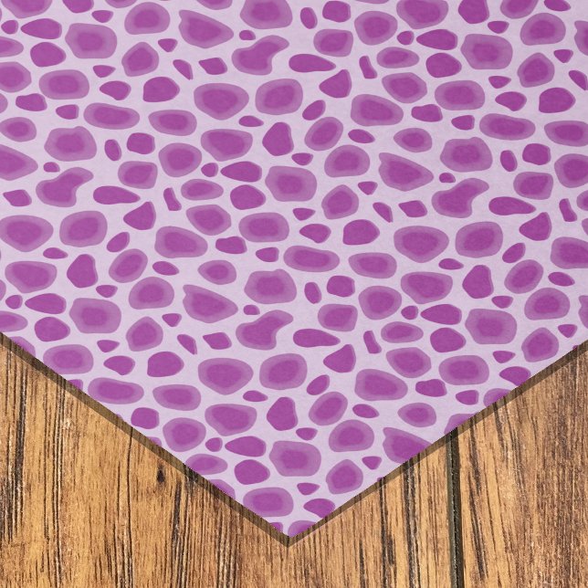 Purple Leopard Skin Print Tissue Paper (Creator Uploaded)