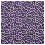 Purple Leopard Spots Print Pattern Fabric