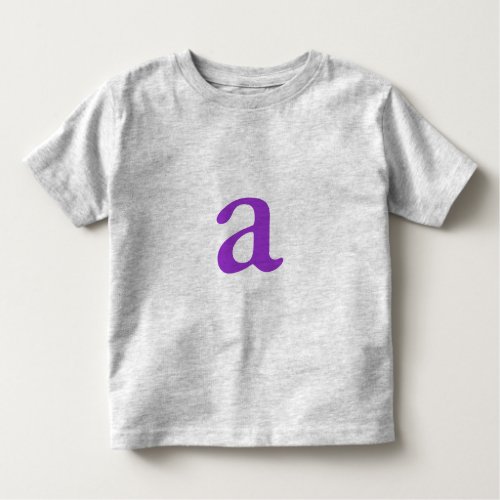 Purple Letter or Text on T shirts and Products