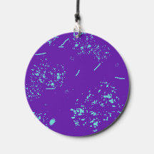 Purple Light Blue Doodles