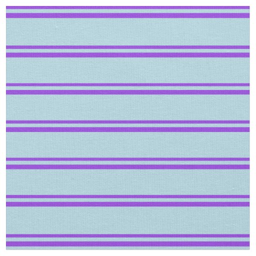 Purple & Light Blue Stripes/Lines Pattern Fabric
