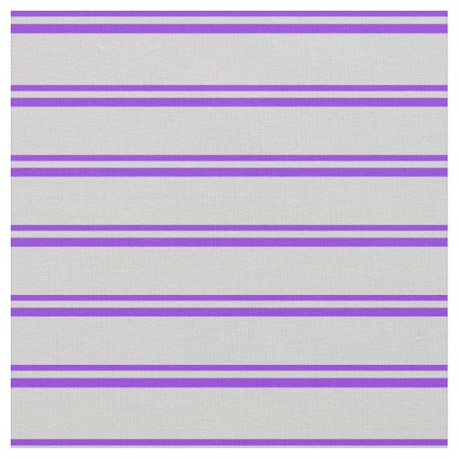 Purple & Light Grey Lines Fabric