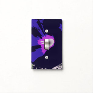 Purple Light Switch Cover
