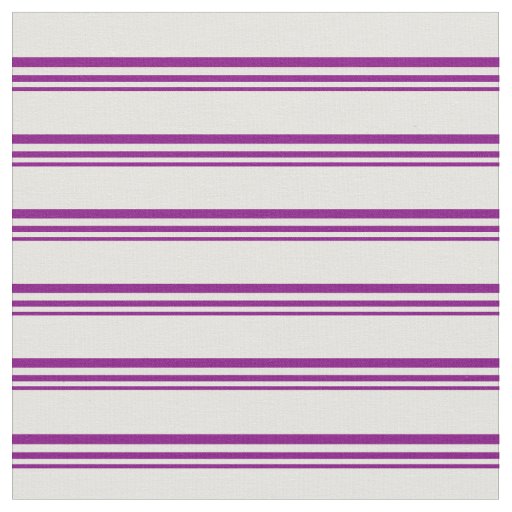 Purple & Light Yellow Lined/Striped Pattern Fabric