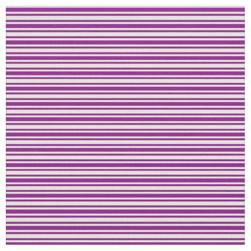 Purple & Light Yellow Stripes Pattern Fabric